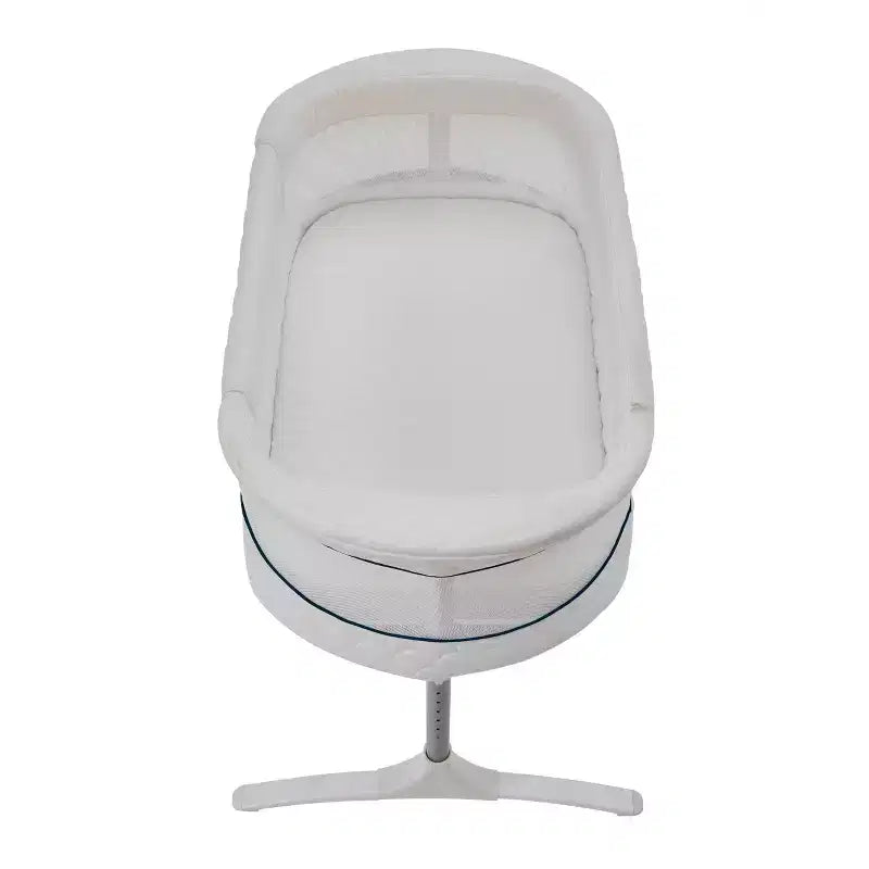 2-in-1 Bassinet & Bedside Sleeper: Adjustable Height, Storage Bin/Shelf, Steel Frame