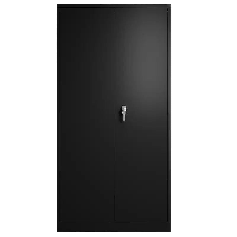 Storage Double Doors Lockable Garage Cabinet File Chest for Living Room Corridor Home Office Warehouses School