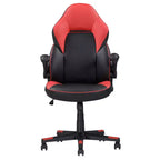 Adjustable Ergonomic Gaming Chair 360 Swivel with Wheels, Black/Red