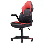 Adjustable Ergonomic Gaming Chair 360 Swivel with Wheels, Black/Red