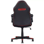Adjustable Ergonomic Gaming Chair 360 Swivel with Wheels, Black/Red