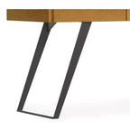 Modern Industrial 72 inch Wide Large Desk