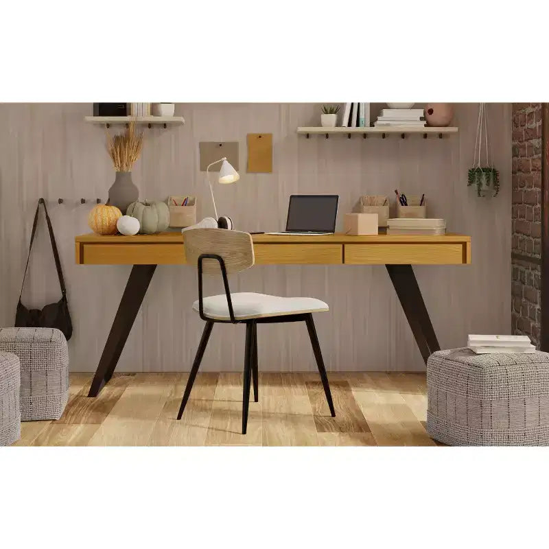 Modern Industrial 72 inch Wide Large Desk