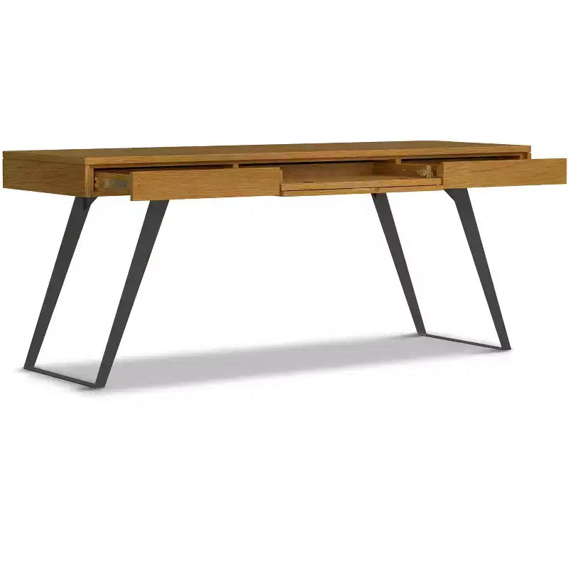 Modern Industrial 72 inch Wide Large Desk
