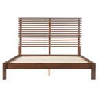 Queen/King Size Minimalist Platform Bed Frame with Headboard