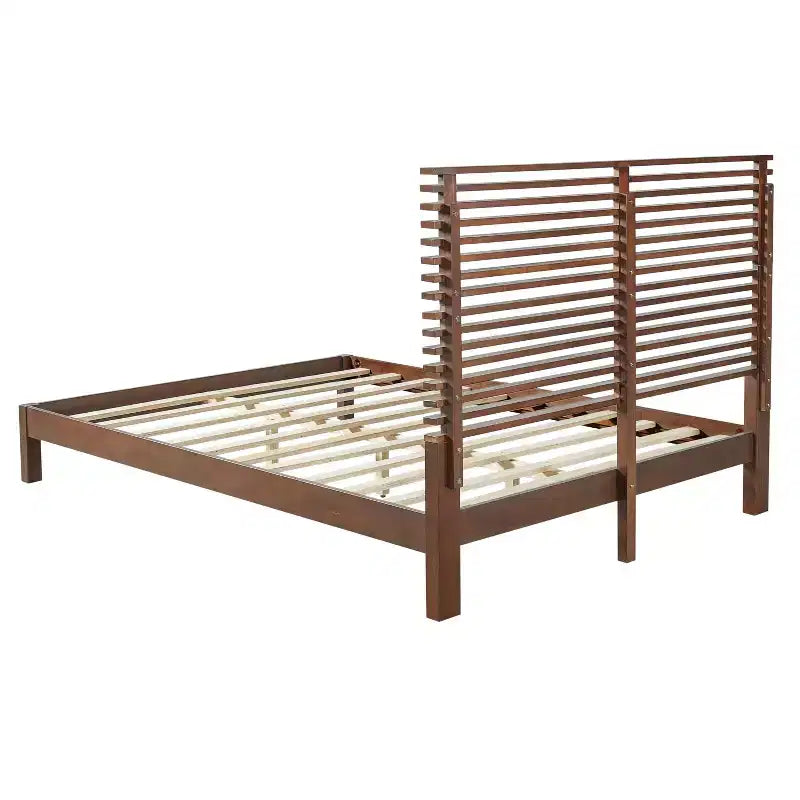 Queen/King Size Minimalist Platform Bed Frame with Headboard
