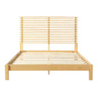 Queen/King Size Minimalist Platform Bed Frame with Headboard