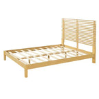 Queen/King Size Minimalist Platform Bed Frame with Headboard