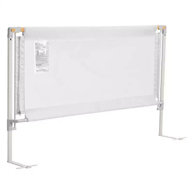 VEVOR Toddler Bed Rail, Kids Beds Guard Rail with Reinforced Iron Pipe and Oxford Cloth, Adjustable Height Bed Side Railing, 1 Piece, Gray