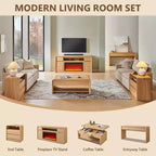 Lift Top Coffee Table with Storage, 47" Modern Coffee Table with Hidden Compartment