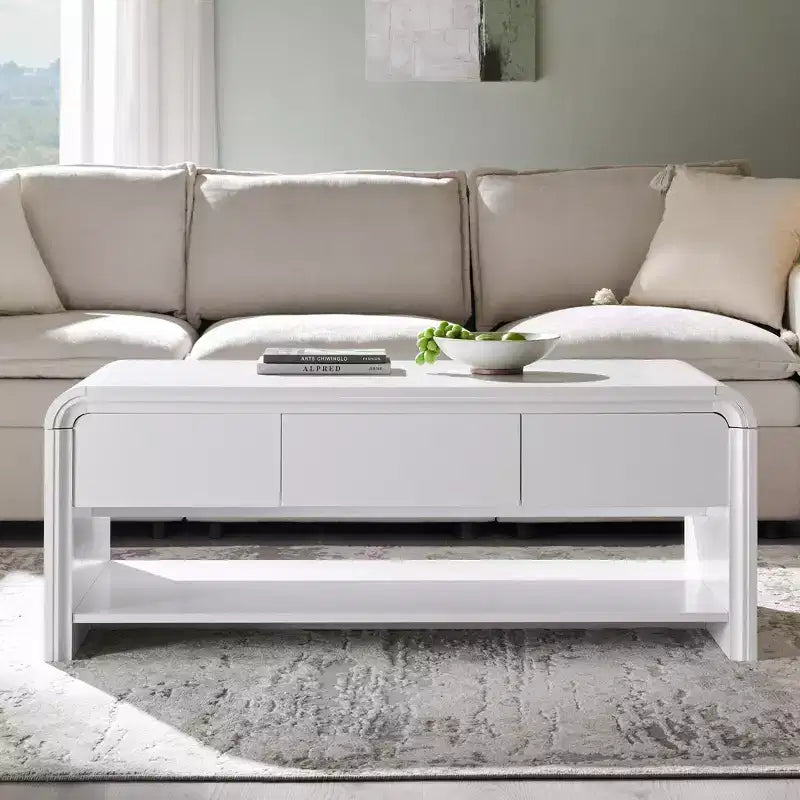 Lift Top Coffee Table with Storage, 47" Modern Coffee Table with Hidden Compartment