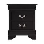 Rectangle Wood Nightstand for Living Room and Bedroom