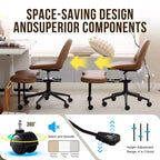 Ergonomic Cross Legged Office Chair with High Lumbar Support - Adjustable Height Kneeling Chair for Meditation & Yoga