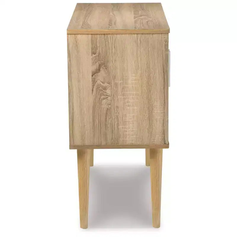 Accent Cabinet Natural/White