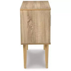 Accent Cabinet Natural/White