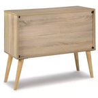 Accent Cabinet Natural/White