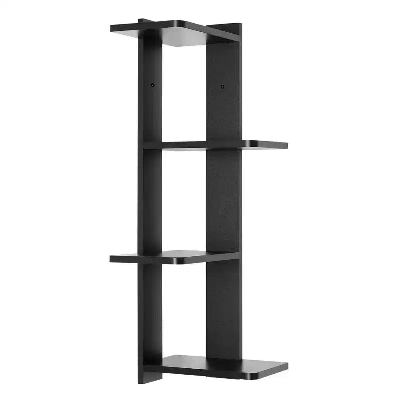 33 x 11.8 Alvar Corner 4 Tier Floating Ledge Column Wall Shelf - Danya B.