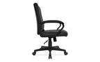 Manager Chair, Supports Up to 275 lbs, 16.73 to 20.39 Seat Height, Black Seat/Back, Black Base