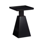 22.5" Contemporary Geometric Side Accent Table