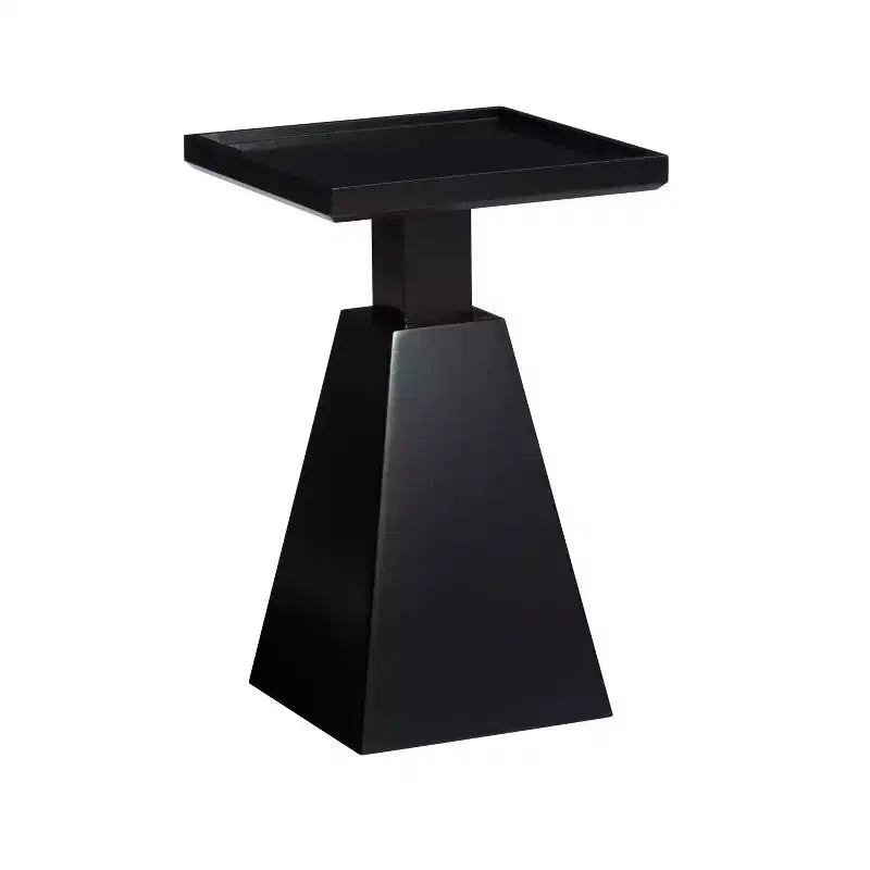 22.5" Contemporary Geometric Side Accent Table