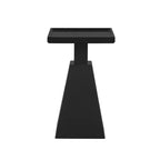 22.5" Contemporary Geometric Side Accent Table