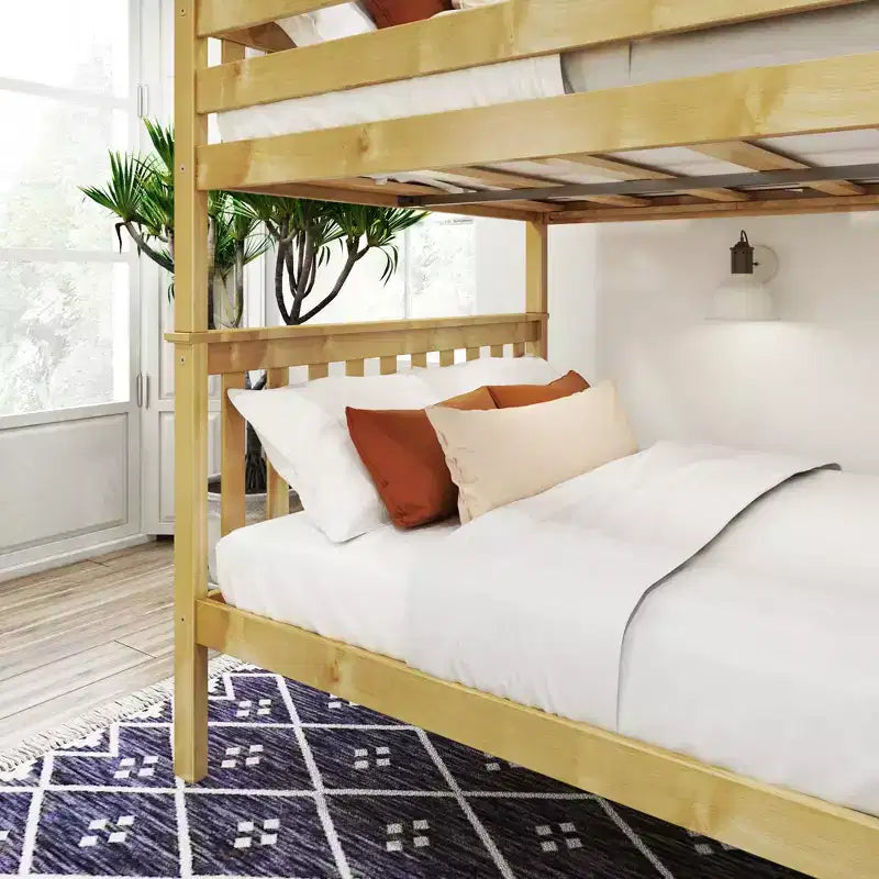 Solid Wood Classic Full over Full Bunk Bed