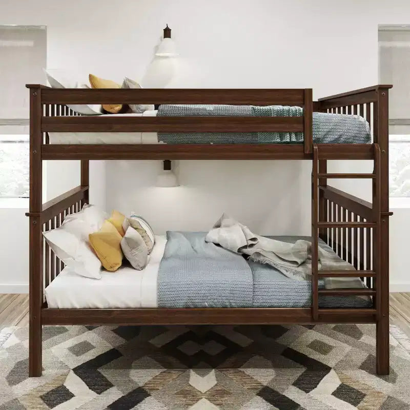 Solid Wood Classic Full over Full Bunk Bed