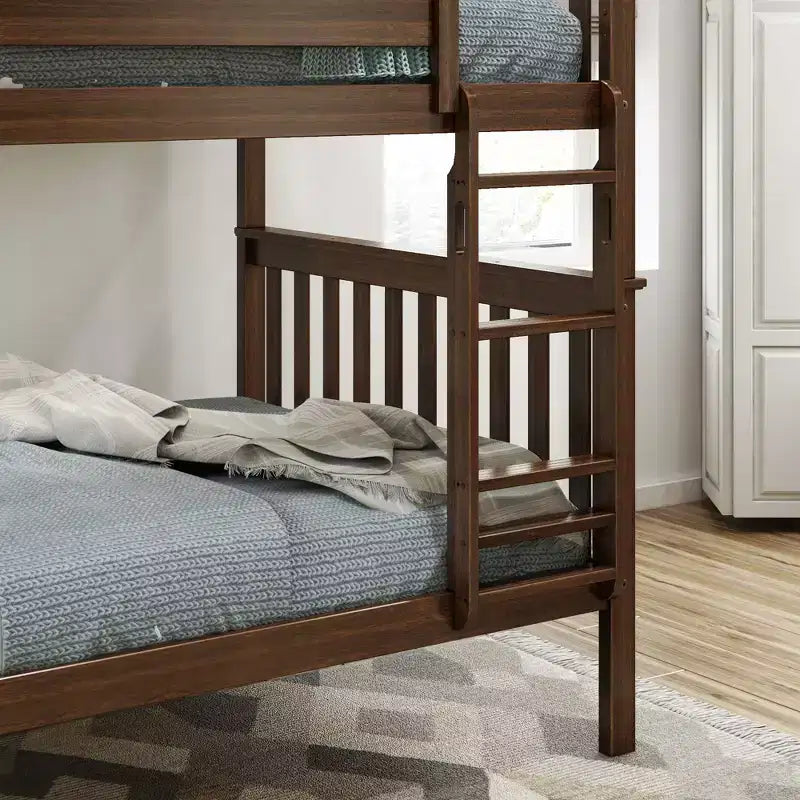 Solid Wood Classic Full over Full Bunk Bed