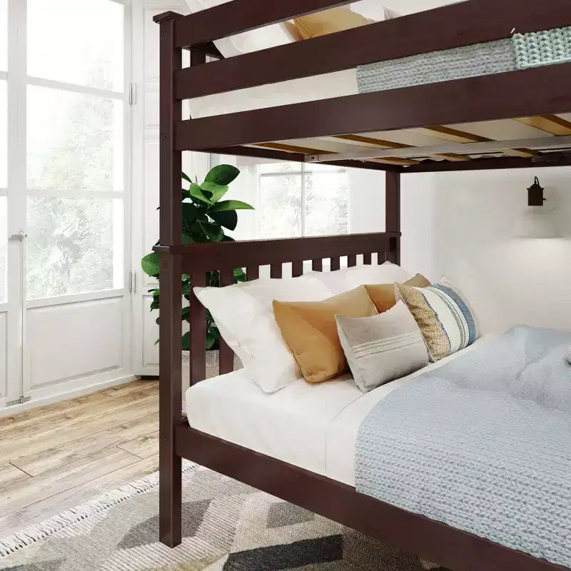 Solid Wood Classic Full over Full Bunk Bed
