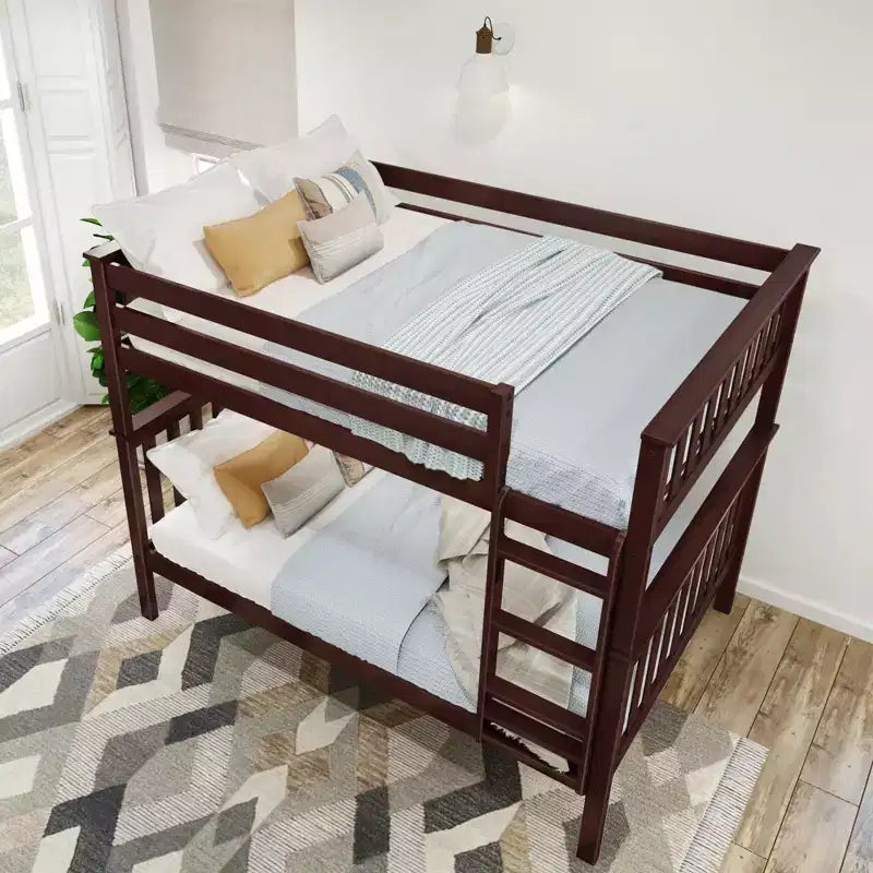 Solid Wood Classic Full over Full Bunk Bed