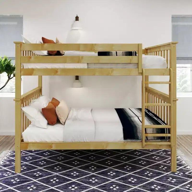 Solid Wood Classic Full over Full Bunk Bed
