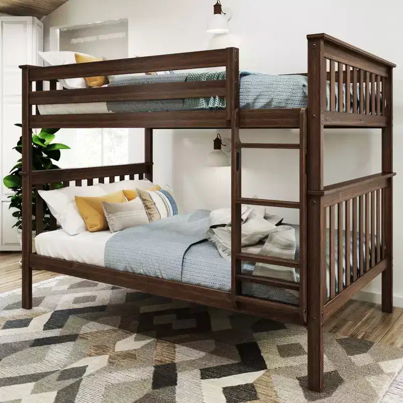 Solid Wood Classic Full over Full Bunk Bed