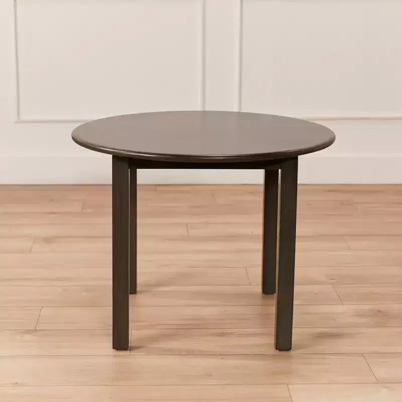 30in x 30in Round Hardwood Table with 22in Legs, Children's Furniture