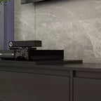 Extendable Entertainment Center With 4 Storage Drawers