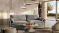 68.1" Cozy Upholstered Loveseat Sofa – Double Cushion Couch for Living Room, Light Gray